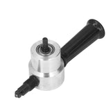 Double Head Metal Sheet Nibbler Cutter Portable Aluminium Alloy Electric Nibbler Cutting Tool - Rear View