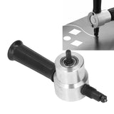 Double Head Metal Sheet Nibbler Cutter Portable Aluminium Alloy Electric Nibbler Cutting Tool