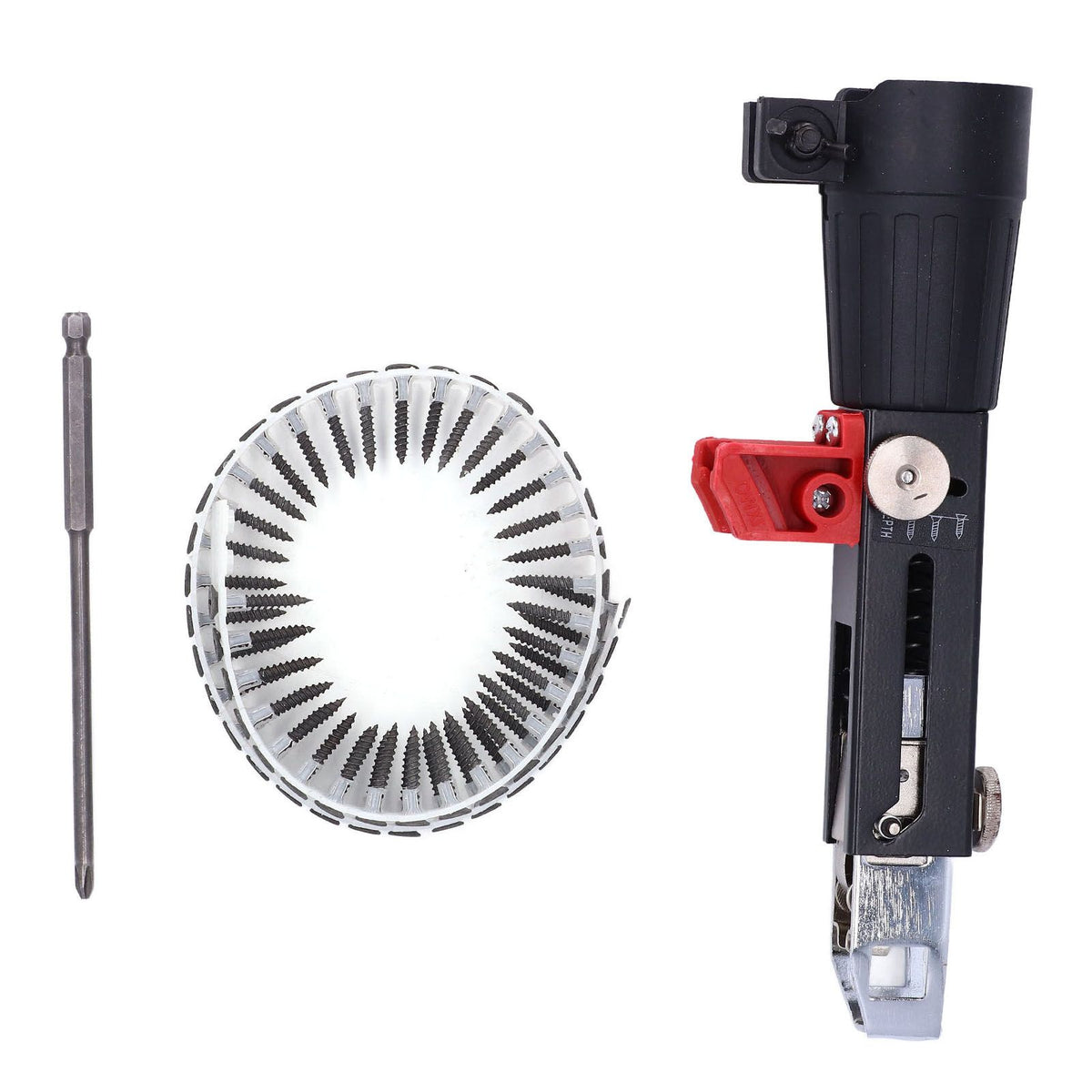 Automatic Chain Nail Adapter Electric Drill Screw Tightening Equipment Woodworking Tool