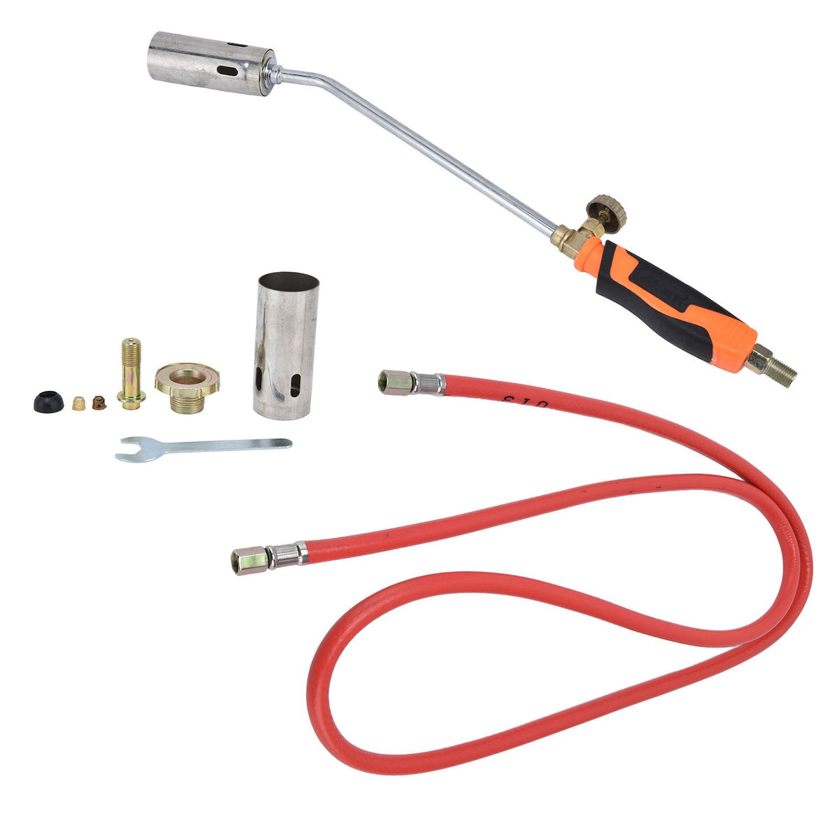 Welding Heating Torch Liquefied Gas Weeding Torch Portable Outdoor Flamethrower with 2m Tube for Household