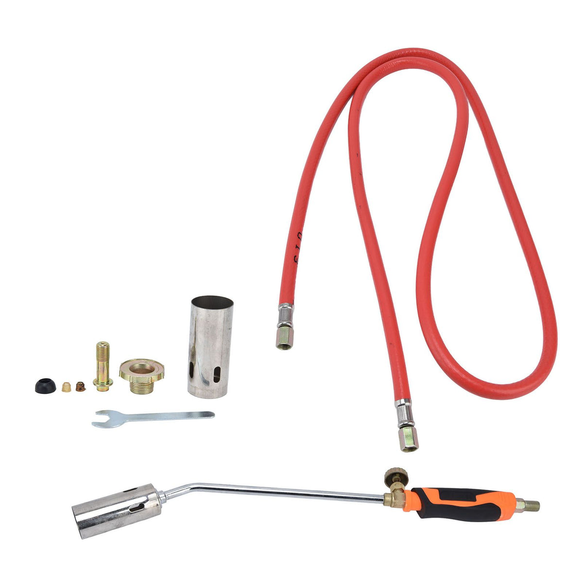 Welding Heating Torch Liquefied Gas Weeding Torch Portable Outdoor Flamethrower with 2m Tube for Household