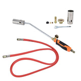 Welding Heating Torch Liquefied Gas Weeding Torch Portable Outdoor Flamethrower with 2m Tube for Household