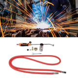Welding Heating Torch Liquefied Gas Weeding Torch Portable Outdoor Flamethrower with 2m Tube for Household