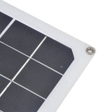 10W Solar Panel Set with 10A Controller Exhaust Fan for Car Yacht RV Boat Moblie Phone Battery
