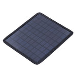 Solar Panel Charger 6W 18V Portable Solar Car 12V Battery Charger Charging Panel Battery Core Board, Solar Powered