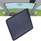 Solar Panel Charger 6W 18V Portable Solar Car 12V Battery Charger Charging Panel Battery Core Board