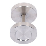 Barn Door Handle Barn Door Kitchen Sliding Door Partition Door Hardware Stainless Steel Round Handle - Front View