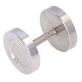 Barn Door Handle Barn Door Kitchen Sliding Door Partition Door Hardware Stainless Steel Round Handle - Side View