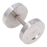Barn Door Handle Barn Door Kitchen Sliding Door Partition Door Hardware Stainless Steel Round Handle - Close-Up Angle