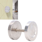 Barn Door Handle Barn Door Kitchen Sliding Door Partition Door Hardware Stainless Steel Round Handle - Extra Image