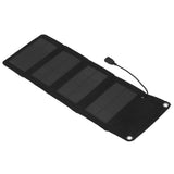Solar Charger Portable Folding High Conversion Efficiency 7W Protection Battery Power Solar Panel Charger - Top-Down View