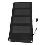 Solar Charger Portable Folding High Conversion Efficiency 7W Protection Battery Power Solar Panel Charger - 45-Degree Angle