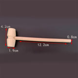 Mini Wooden Hammer Cracking Seafood Breakable Chocolate Kids Hammer Toy for Household