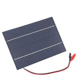 Solar Panel 4.2W 18V Monocrystalline Silicon Solar Panel for Home Lighting Scientific Research Projects - Rear View