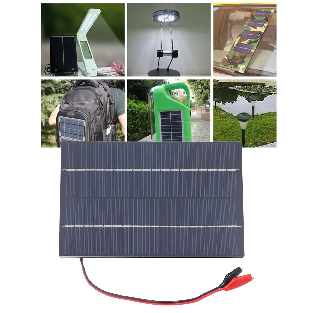Solar Panel 4.2W 18V Monocrystalline Silicon Solar Panel for Home Lighting Scientific Research Projects