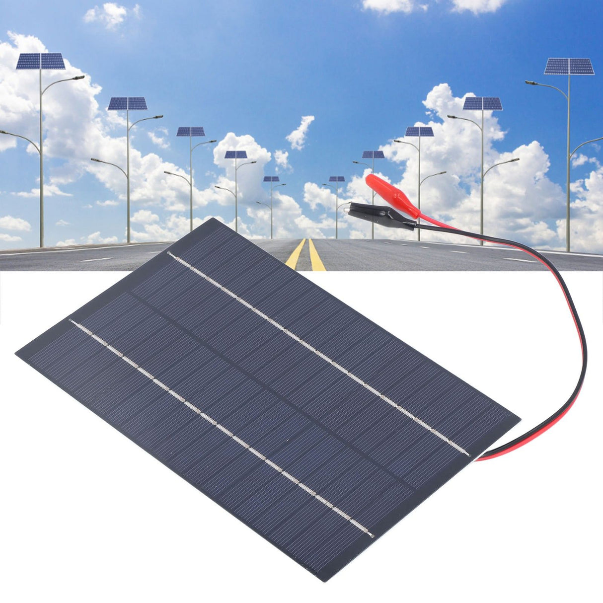 Solar Panel 4.2W 18V Monocrystalline Silicon Solar Panel for Home Lighting Scientific Research Projects