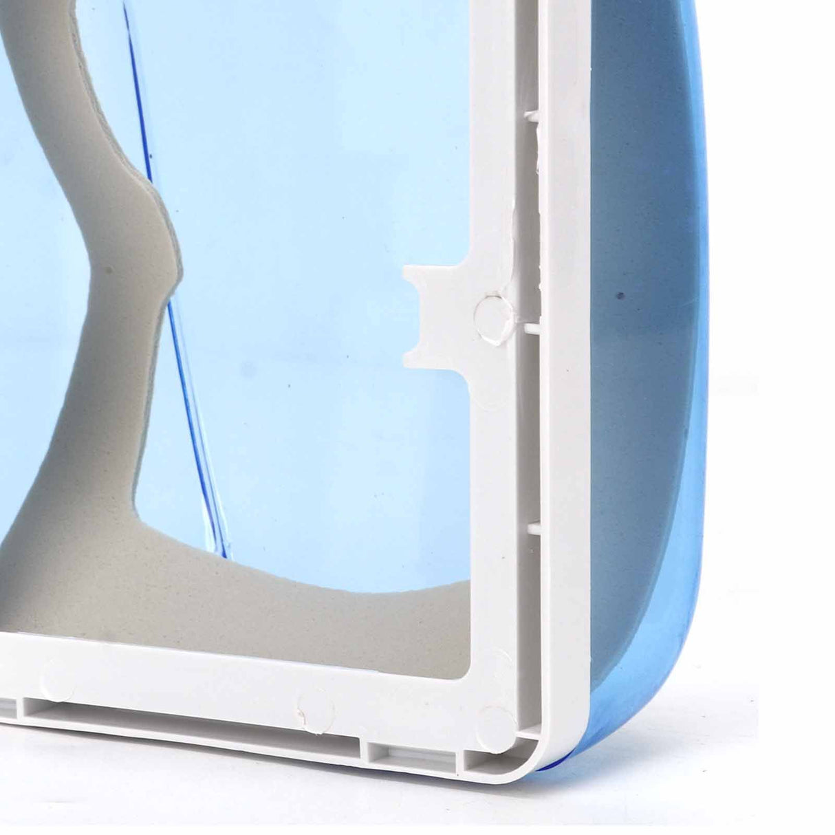 Universal 86 Type Socket Waterproof Box Transparent Wall Switch Protection Box for Bathroom Blue
