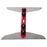 Stair Cutting Tool Stainless Steel Accurate Stair Tread Template Set for Window Sills Closet Shelves Measuring