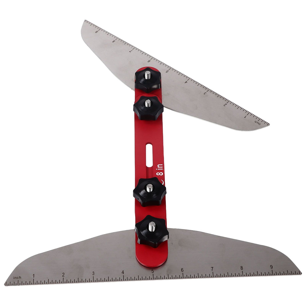 Stair Cutting Tool Stainless Steel Accurate Stair Tread Template Set for Window Sills Closet Shelves Measuring