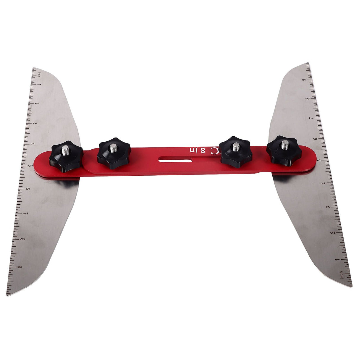 Stair Cutting Tool Stainless Steel Accurate Stair Tread Template Set for Window Sills Closet Shelves Measuring