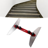 Stair Cutting Tool Stainless Steel Accurate Stair Tread Template Set for Window Sills Closet Shelves Measuring