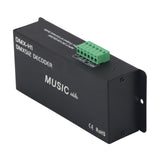 3 Channel DMX Decorder Adjustable RGB Dimming LED Decorder Controller for Bars Hotels Sober Bar4A