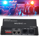 3 Channel DMX Decorder Adjustable RGB Dimming LED Decorder Controller for Bars Hotels Sober Bar4A