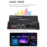 3 Channel DMX Decorder Adjustable RGB Dimming LED Decorder Controller for Bars Hotels Sober Bar4A - Extra Image