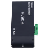 3 Channel DMX Decorder Adjustable RGB Dimming LED Decorder Controller for Bars Hotels Sober Bar8A - Top-Down View