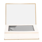 Diversion Book Safe Simulation Sturdy Book Safe Storage Box with Key for Home Travel