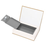 Diversion Book Safe Simulation Sturdy Book Safe Storage Box with Key for Home Travel - Rear View