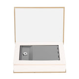 Diversion Book Safe Simulation Sturdy Book Safe Storage Box with Key for Home Travel
