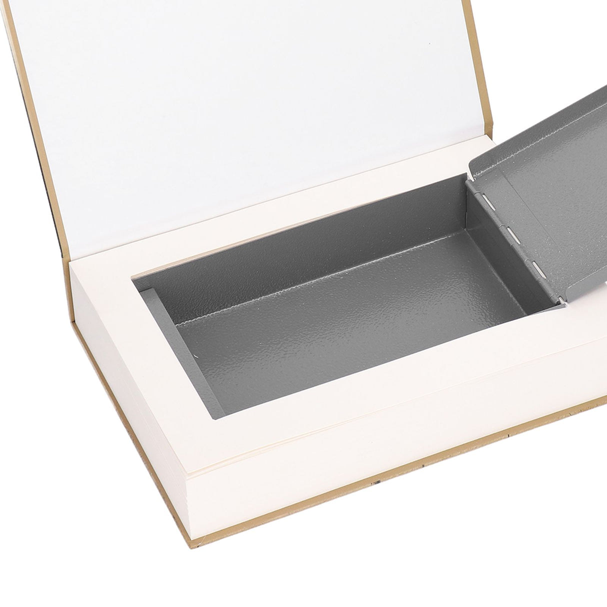 Diversion Book Safe Simulation Sturdy Book Safe Storage Box with Key for Home Travel