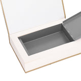 Diversion Book Safe Simulation Sturdy Book Safe Storage Box with Key for Home Travel