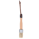 2PCS Furniture Paint Brush with Wooden Handle Home Decoration Painting Waxing Bristle Brush - Extra Image