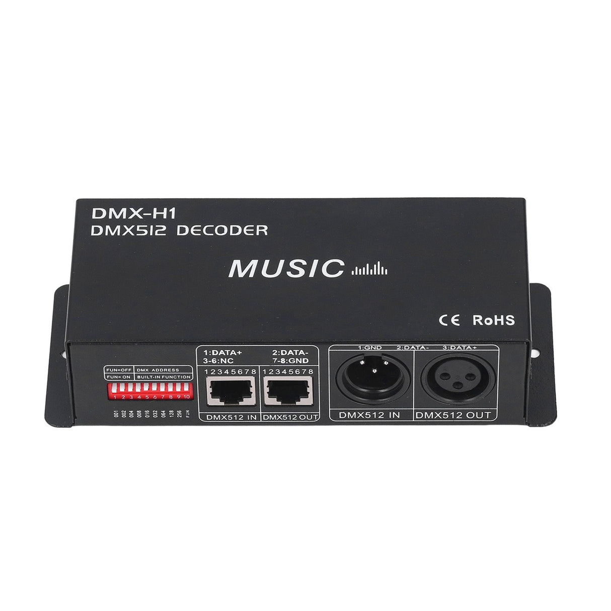 4 Channel DMX 512 Decorder Adjustable RGB Dimming LED Decorder Controller for Bars Hotels Sober Bars4A