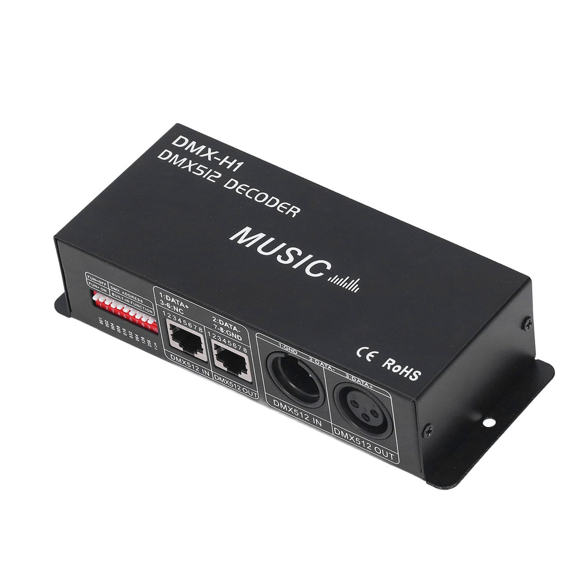 4 Channel DMX 512 Decorder Adjustable RGB Dimming LED Decorder Controller for Bars Hotels Sober Bars4A