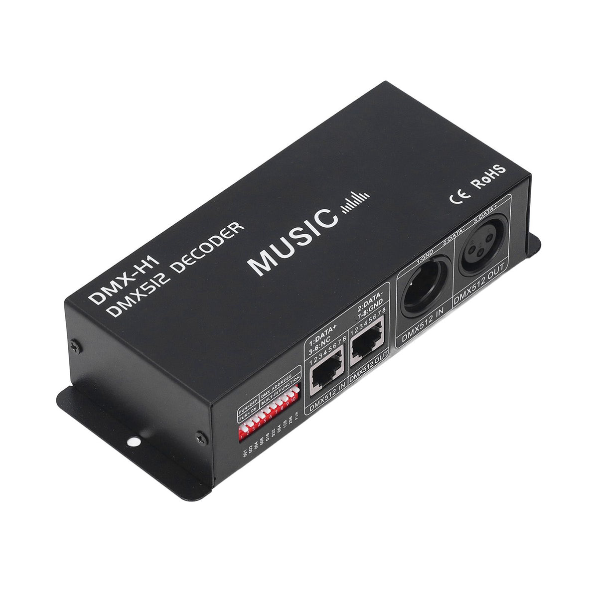 4 Channel DMX 512 Decorder Adjustable RGB Dimming LED Decorder Controller for Bars Hotels Sober Bars8A