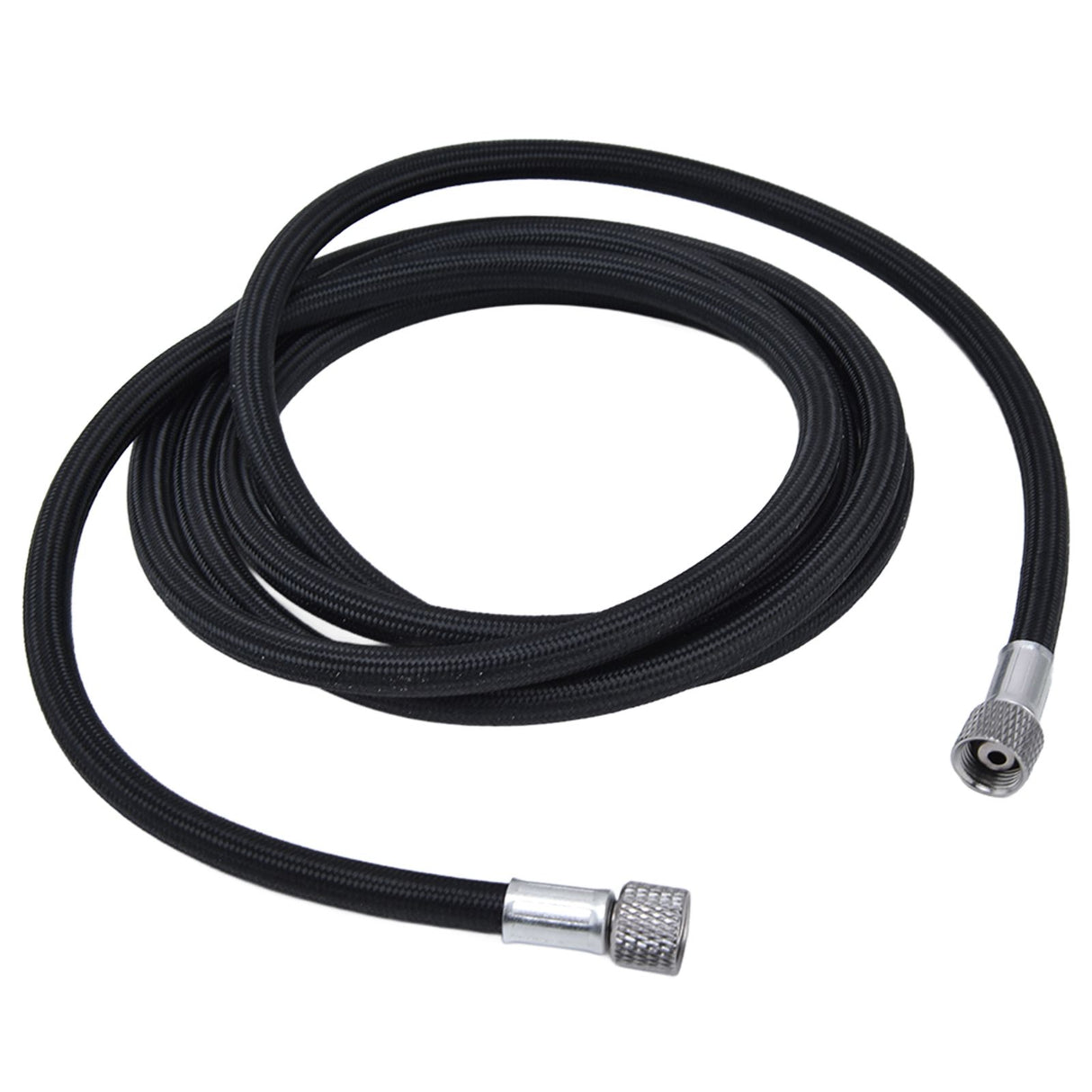 Airbrush Air Hose 1.89m/6.2ft G1/8 Famale Thread Rustproof Airbrush Connecting Tube for Paint Airbrush