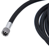 Airbrush Air Hose 1.89m/6.2ft G1/8 Famale Thread Rustproof Airbrush Connecting Tube for Paint Airbrush