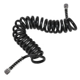 Air Hose Polyurethane Coil Air Hose with G1/8 Female Thread Fittings for Paint Airbrush Accessories