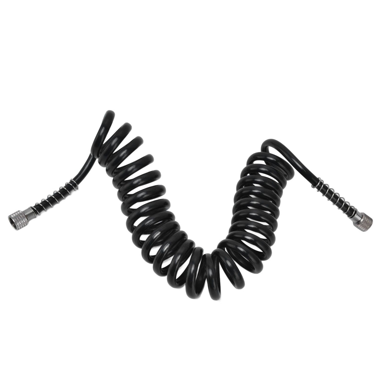 Air Hose Polyurethane Coil Air Hose with G1/8 Female Thread Fittings for Paint Airbrush Accessories