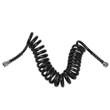 Air Hose Polyurethane Coil Air Hose with G1/8 Female Thread Fittings for Paint Airbrush Accessories - 45-Degree Angle