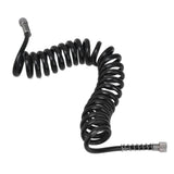 Air Hose Polyurethane Coil Air Hose with G1/8 Female Thread Fittings for Paint Airbrush Accessories