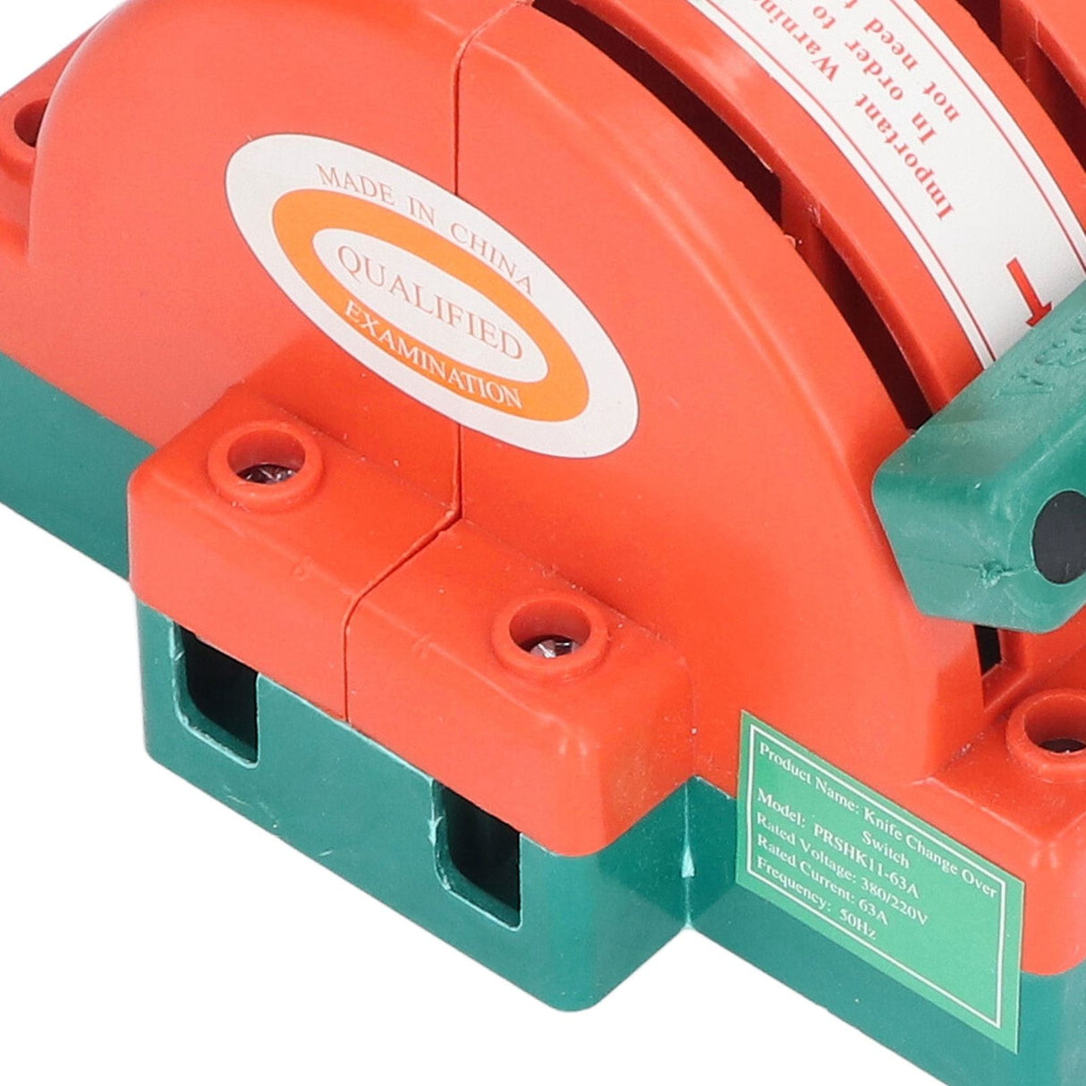 HK11 Knife Switch Safe Double Throw Bidirectional Electric Reverse Switch for Industrial Household Appliances 2P 63A