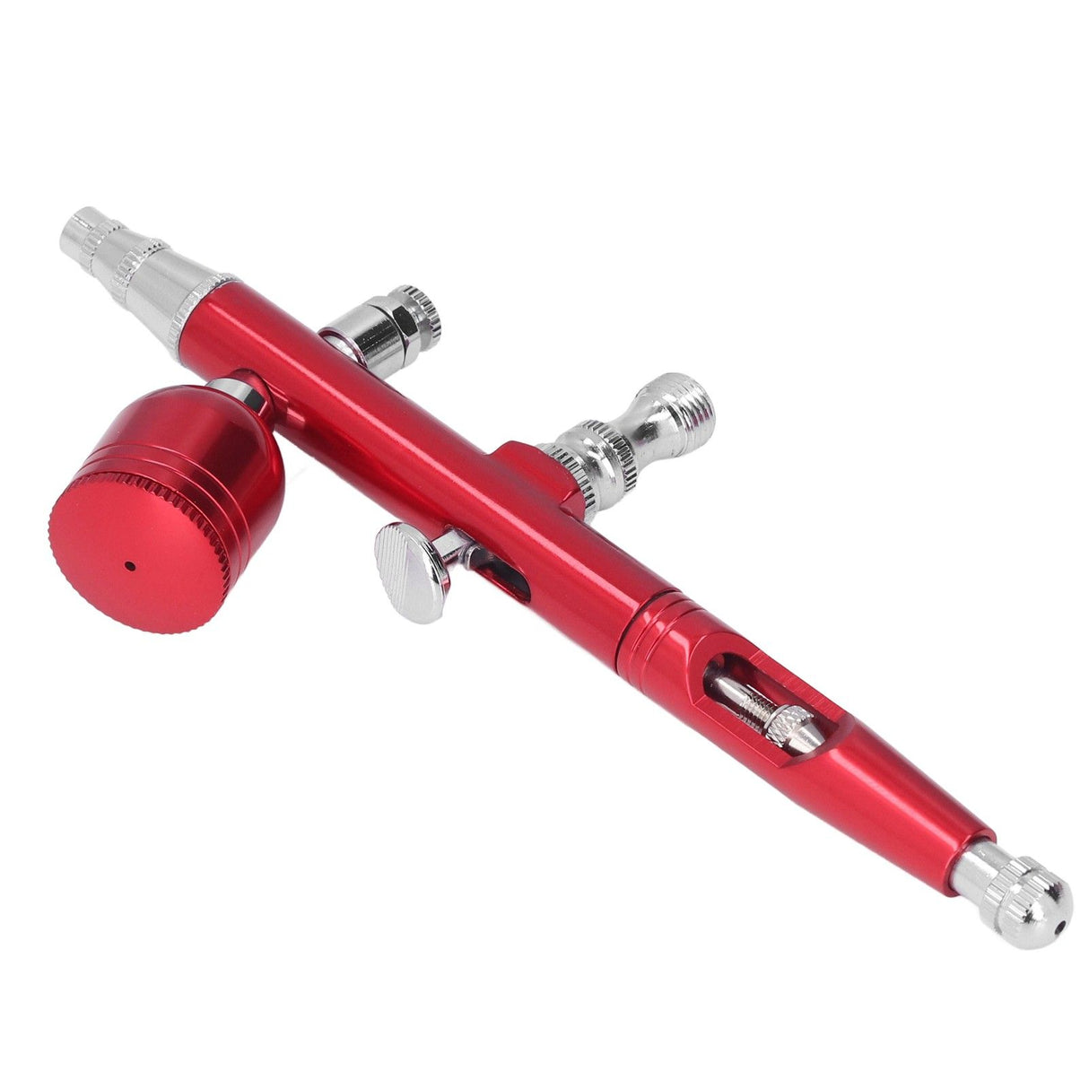 Airbrush Portable Small G1/8 DIY Paint Spray Gun Brass Airbrush For Makeup Nail Art Tattoo Costume CraftsRed