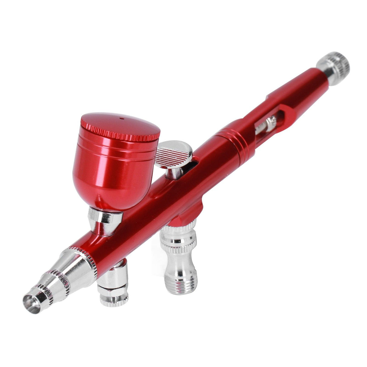 Airbrush Portable Small G1/8 DIY Paint Spray Gun Brass Airbrush For Makeup Nail Art Tattoo Costume CraftsRed