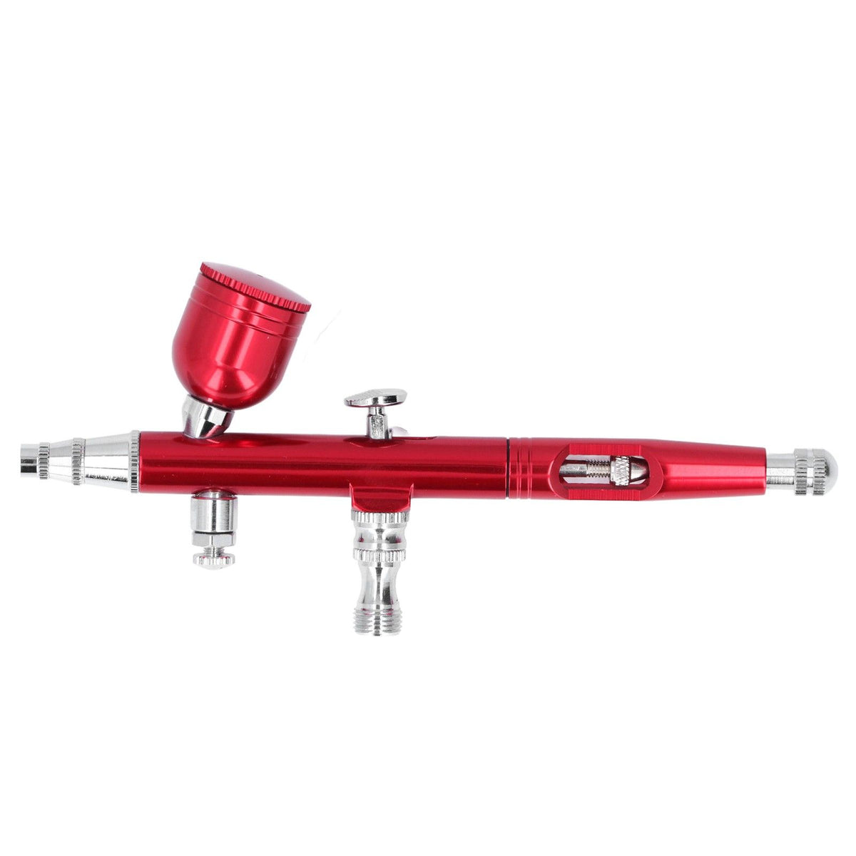 Airbrush Portable Small G1/8 DIY Paint Spray Gun Brass Airbrush For Makeup Nail Art Tattoo Costume CraftsRed