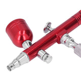 Airbrush Portable Small G1/8 DIY Paint Spray Gun Brass Airbrush For Makeup Nail Art Tattoo Costume CraftsRed - Extra Image