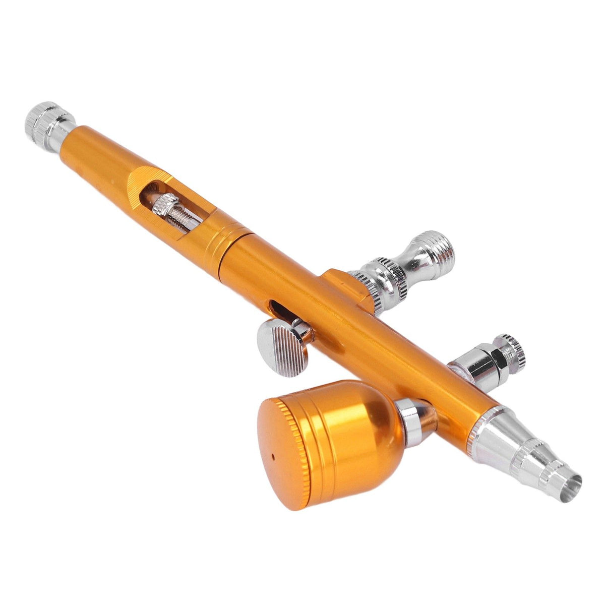 Airbrush Portable Small G1/8 DIY Paint Spray Gun Brass Airbrush For Makeup Nail Art Tattoo Costume CraftsGold